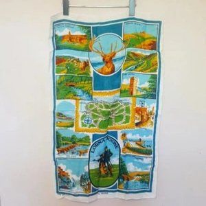Vintage 1969 Ulster Lorna Dune Linen  tea towel